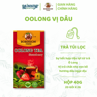 trà túi lọc vị dâu ROBINSON FARM 40g